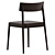 Scandia Solid Wood Chair 3D model small image 4