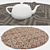 Round Rug Set - Versatile and Stunning 3D model small image 3
