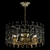 Diora 4121-8 Chandelier: Classic Elegance with 8 Lights 3D model small image 2