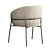 Sleek RIMO Chair: Customizable Comfort 3D model small image 4
