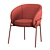 Sleek RIMO Chair: Customizable Comfort 3D model small image 5