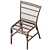 Elisabeth Outdoor Chair: Stylish and Durable 3D model small image 3