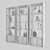 Versatile Shelving Unit for 3ds max - Includes 2016 & 2013 Versions, FBX, Textures & Corona Mat 3D model small image 3