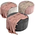 Elegant Kensington Ottoman 3D model small image 4