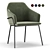 Elegant Stanley Dining Chair 3D model small image 1