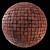 Grunge Brick Wall: PBR Texture 3D model small image 1