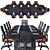 Sleek Modern Conference Table 3D model small image 5