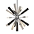 SOLARA Chandelier: Timeless Elegance Illuminated 3D model small image 1