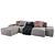 Elegant Living Divani Sofa | Luxury Design 3D model small image 1