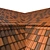 Seamless Monterrey Roof Tiles 3D model small image 3