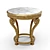 Elegant Roberto Giovannini Side Table 3D model small image 1