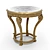 Elegant Roberto Giovannini Side Table 3D model small image 2