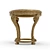 Elegant Roberto Giovannini Side Table 3D model small image 3