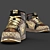 Title: Winter Collab: Jordan x Gucci Sneakers 3D model small image 3