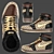 Title: Winter Collab: Jordan x Gucci Sneakers 3D model small image 4