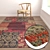 Luxury Carpets Set - High Quality Textures 3D model small image 5