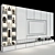 Sleek TV Shelf - 0284 3D model small image 3