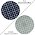 Round Carpets Set 94: Versatile and Realistic Carpets for All Perspectives 3D model small image 2