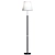 "Glen" Vintage Floor Lamp 3D model small image 1