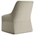 Modern Roy Armchair: PBR Textures 3D model small image 3