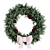 Festive Holiday Wreath 3D model small image 1