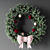 Festive Holiday Wreath 3D model small image 3