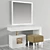 Elegant Franco Dressing Table 3D model small image 1