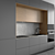 Modern Loft Kitchen Design Set 3D model small image 3