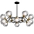 Molecule Loft Chandelier - 12-Lamp Statement Piece 3D model small image 2