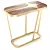 Zaha Brass Console: Elegant and Functional 3D model small image 1