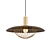 Nikko Pendant Light: Elegant Wooden Shade 3D model small image 1
