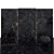 Elegant Univers Black Marble Slabs 3D model small image 1