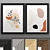 Elegant Art Frame Set 3D model small image 1