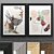 Modern Art Frame Set - 2 Frames, 4 Textures 3D model small image 1