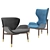 Luxury Jorgen Armchair: Exquisite Design for Ultimate Comfort 3D model small image 6