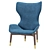 Luxury Jorgen Armchair: Exquisite Design for Ultimate Comfort 3D model small image 9