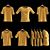 5-Piece T-Shirt Set: Versatile & High-Quality 3D model small image 3