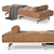 Modern Erik Jorgensen 450 Delphi Daybed 3D model small image 4