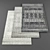 High-Resolution Carpets (Set of 3) 3D model small image 1