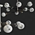 Luxurious Glass Spheres by Gallotti & Radice 3D model small image 2
