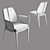 Contour Leather Chair 3D model small image 3