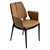 Contour Leather Chair 3D model small image 10