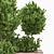 Garden Oasis Bush and Tree Set 3D model small image 2