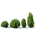  Oriental Arborvitae Set - 4 Bushes 3D model small image 2