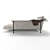 Vitra Grand Sofa with Chaise Longue 3D model small image 3