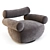 Labofa Mallow: Modern Lounge Chairs 3D model small image 1