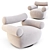 Labofa Mallow: Modern Lounge Chairs 3D model small image 4