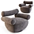 Labofa Mallow: Modern Lounge Chairs 3D model small image 5