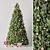 Dazzling 2021 New Year Tree 3D model small image 1