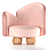 Cozy Embrace Armchair 3D model small image 1